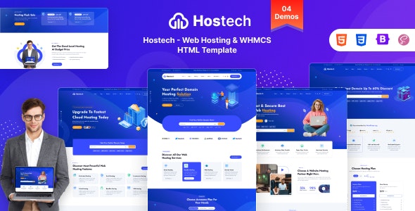 HOSTECH - WEB HOSTING & WHMCS HTML TEMPLATE V1.0